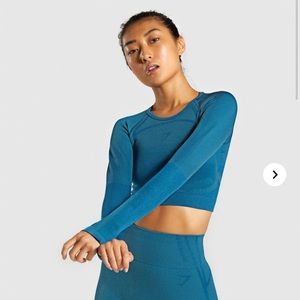 Gymshark Seamless Long Sleeve Crop Top